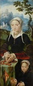 Portrait Of Donor — Maerten Van Heemskerck