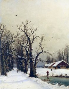 Winter Scene -