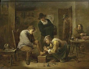 The Foot Doctor — David Teniers Ii Le Jeune, Dutch Golden Age