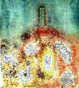 The Column — Paul Klee, Geometric Abstraction