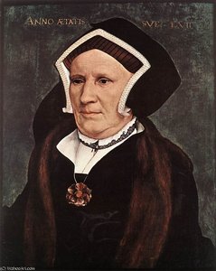 Портрет Леди Мэгги Бютс — Hans Holbein El Joven