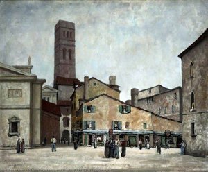 Grey Day, Venice (recto)