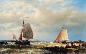 Boats Off The Shore — Abraham Hulk Senior