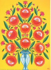 I Give You, Kyiv, These Polissia Flowers And This Bright Sun — Marija Primachenko, Primitivism
