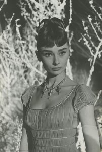 Audrey Hepburn On The Set Of — George Daniell