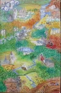 Vallée De La Rance De La Source À Dinan — Yvonne Jean Haffen, Art Deco