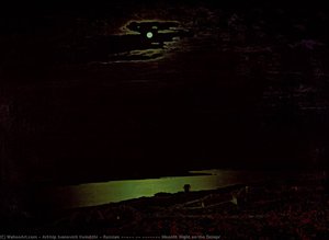 Russian «Ночь на Днепре» Moonlit Night on the Dniepr