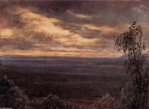 Morning Fog — Carl Gustav Carus, Romanticism