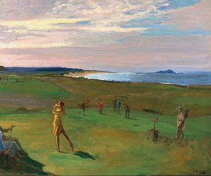 Berwick Golf Course — Sir John Lavery