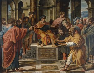 The Blinding Of Elymas — Sir James Thornhill, Baroque