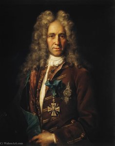 Portrait Of Count G.i.golovkin — Iván Nikitich Nikitin