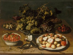 Nature morte au singe