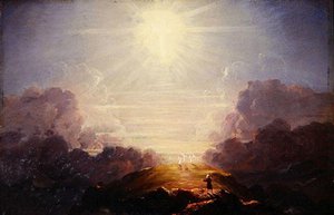 Study For The Cross And The World — Thomas Cole