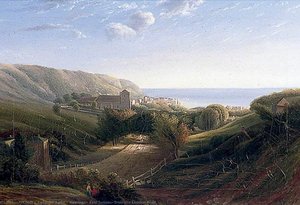 Hastings, East Sussex, From The London Road — Agostino Aglio, Romanticism