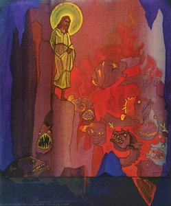 Harrowing Of Hell — Nicholas Roerich, Roerich Symbolism