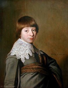 Portrait De Jeune Garçon — Johannes Cornelisz Verspronck