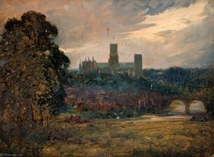 Castle, River and Viaduct