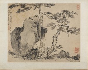 Landscapes (shanshui Huace 山水畫冊) — Wen Chia