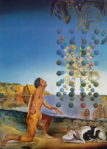 Dalí Dalí Nude, In Contemplation Before The Five Regular Bod — Salvador Dalí