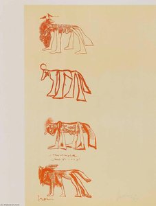 Four Sketches Of Animals — José Luis Cuevas