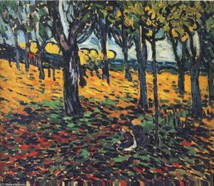 The Chestnut In Chatou — Maurice De Vlaminck