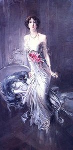 Portrait Of Madame E. L. Doyen — Giovanni Boldini