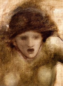 Study For One Of The Gorgons In The Finding Of Perseus — Edward Coley Burne-jones