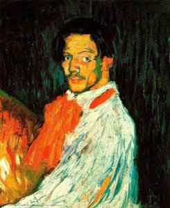 Self Portrait. Me Picasso — Pablo Picasso, Cubist Expressionism