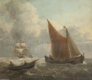Seascape — Charles Martin Powell