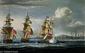 Surrender Of The Fort Of Tamatave — Thomas Whitcombe