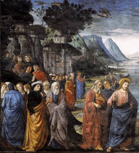 La Llamada De Los Apóstoles (detalle) — Domenico Ghirlandaio