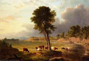 View In The Catskills — Asher Brown Durand