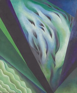 Blue And Green Music — Georgia O'keeffe, Abstract Expressionism