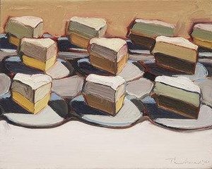 Cut Meringues — Wayne Thiebaud