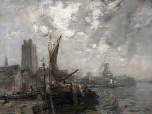 The Old Wharf, Dordrecht, Holland