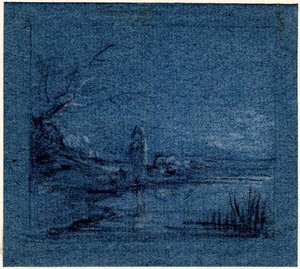 Open Landscape With Shepherd And Sheep — Thomas Gainsborough