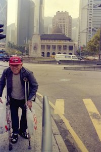 Central, Hong Kong — Tsang Tsou Choi (king Of Kowloon)