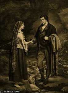Betrothal Of Robert Burns And Highland Mary — James Archer