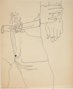 Stehender Männlicher Torso — Andy Warhol