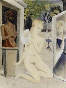 The Fan — Paul Delvaux