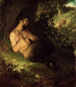 Faun And Nymph