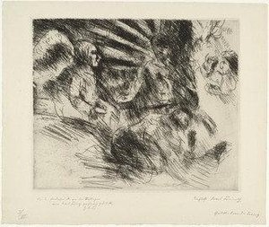 Resurrection (auferstehung) — Lovis Corinth