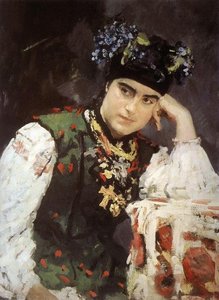 Portrait Of Sophia Dragomirova-lukomskaya — Valentin Alexandrovich Serov