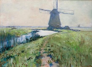 Road by a Canal, (painting)