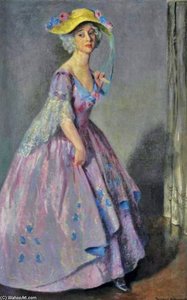 Lady In Mauve — Bernhard Gutmann