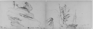 Balance Rock, Pine Hill, Walton — Daniel Huntington