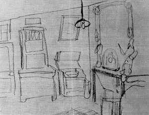 The Room Of Frederic Monpou In París 1 — Josep Mompou Dencausse