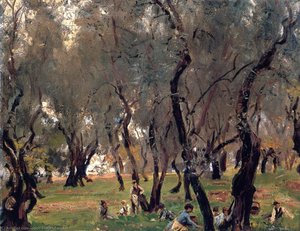 Der Olivenhain — John Singer Sargent