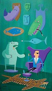 The Brave, Brave , Man — Josh Agle (shag)