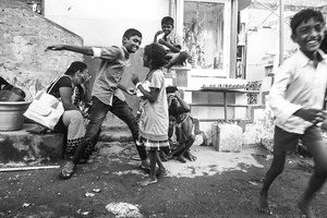 The tiny houses in Ambedkar Nagar become too small to accommodate all activities performed in the house
